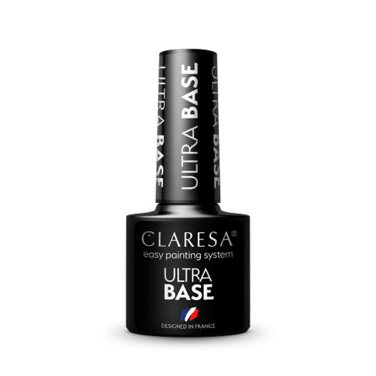 Claresa Ultra Base nail gel polish 5 g bottle on a white background