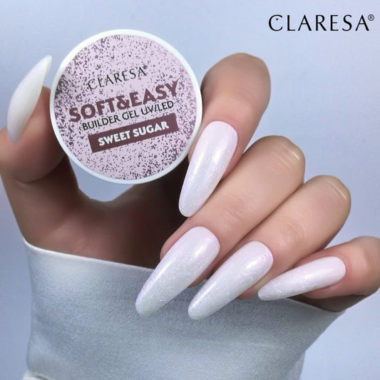 Claresa Soft & Easy Nail Building Builder Gel Sweet Sugar 45 g