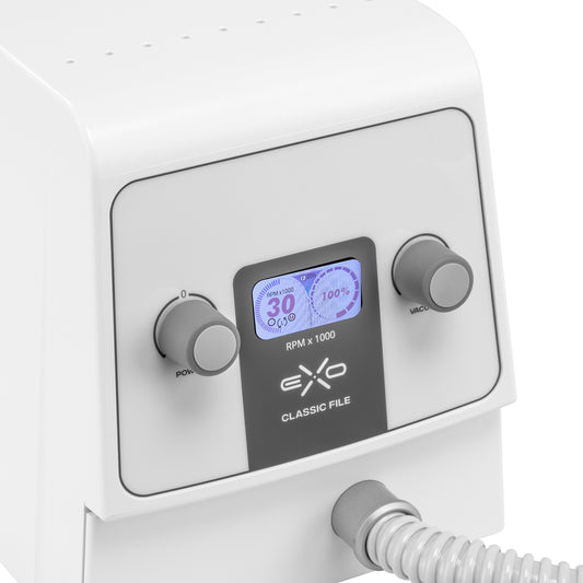 Exo Classic File New Edition podiatry nail drill with dust absorber