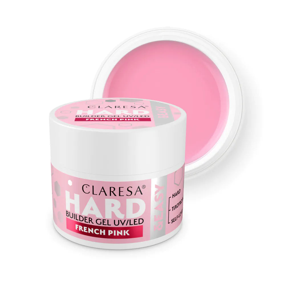 Claresa Hard & Easy Nail Building Gel French Pink 45 g