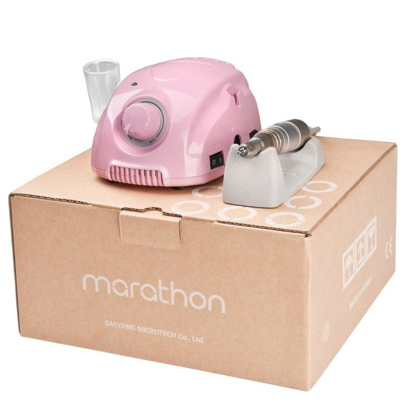 Saeyang Marathon 3 Champion Nail Drill Machine Pink + H200