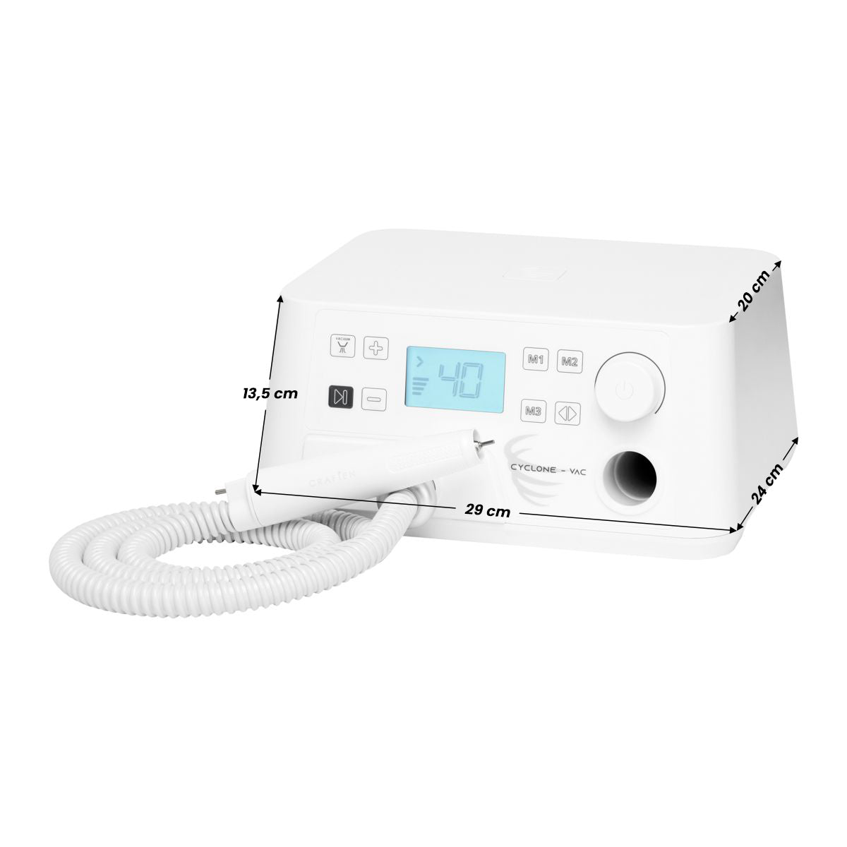 Saeyang Marathon Cyclone-Vac podiatry nail drill machine with absorber + podoset