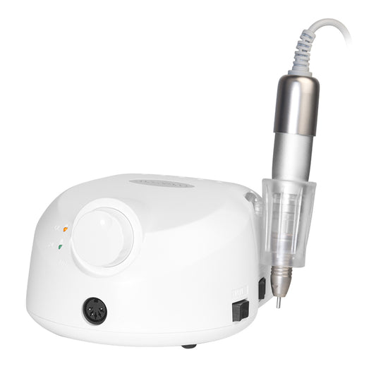 Saeyang Marathon Escort II Pro White + SH30N front angle view sold by Coheal