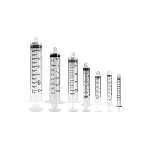 BD Hypodermic 3-Part Luer Lock 20ml syringes 120pcs