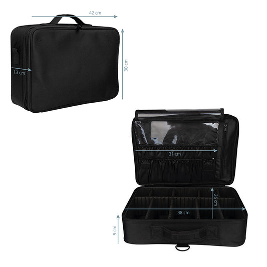 Champion Big Case carry case for nail drill and accessories with shoulder strap