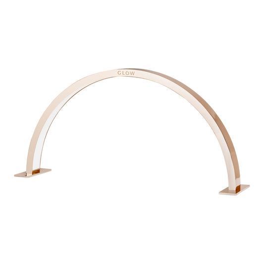Glow Arche II lamp arched head showing the LED profile