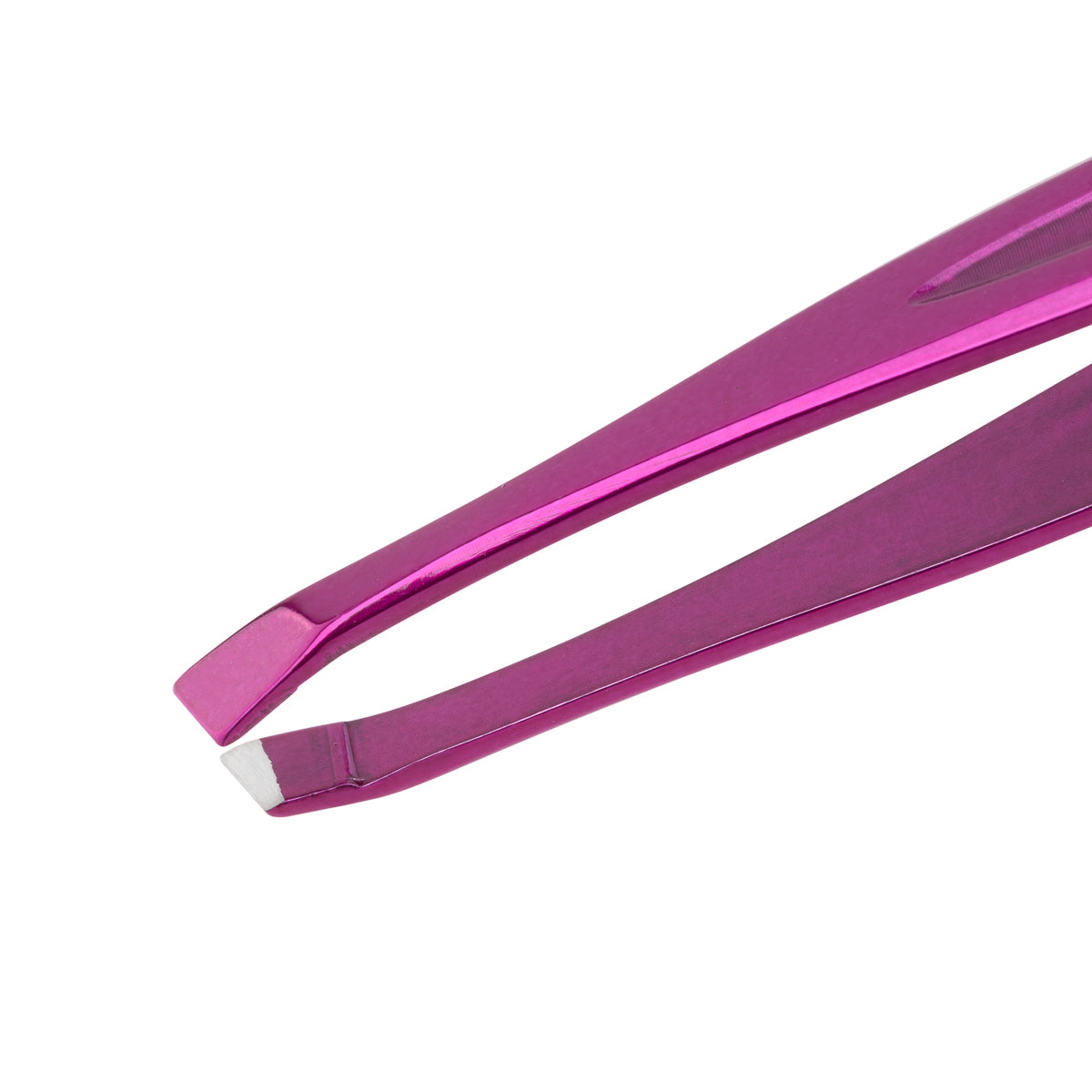 Nghia tweezers T-01 Purple tip detail
