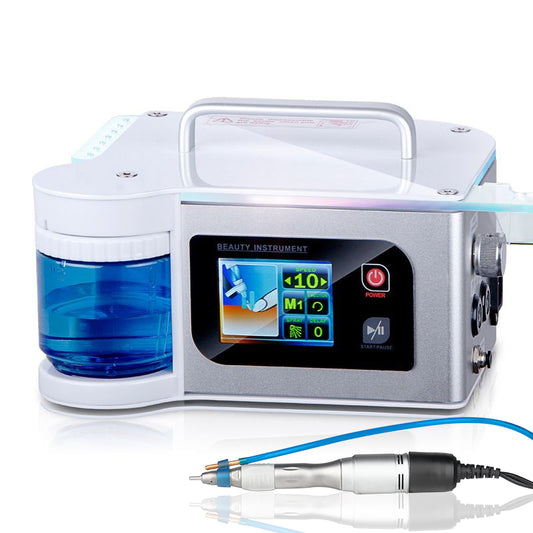 Yoshida Pro-Spray LCD podiatry nail drill machine with colour LCD panel and 250 ml spray tank
