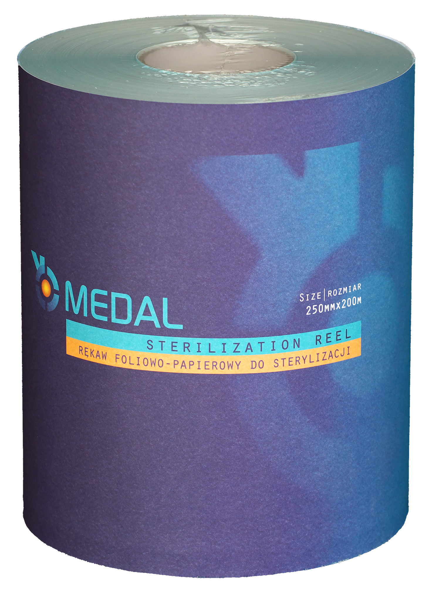 AUTOCLAVE STERILIZATION REEL Medical Pouch on Continuous Roll One 1 indicator (STEAM)