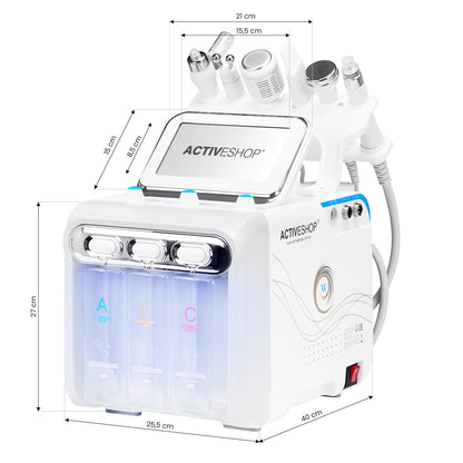 Hydrogen H2 + 6W1 New Generation Hydrogen Cleansing Device+ 3 SYIS Hydro Coctail Liquids