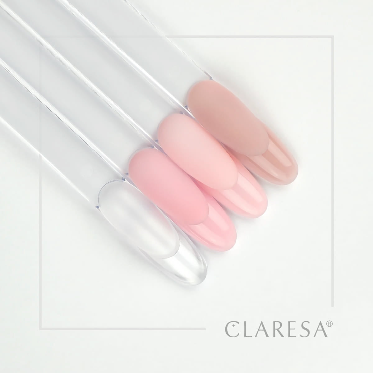 Claresa Soft & Easy Nail Building Builder Gel Clear 12 g