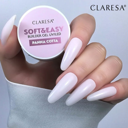 Claresa Soft & Easy Nail Building Builder Gel Baby Panna Cotta 45 g