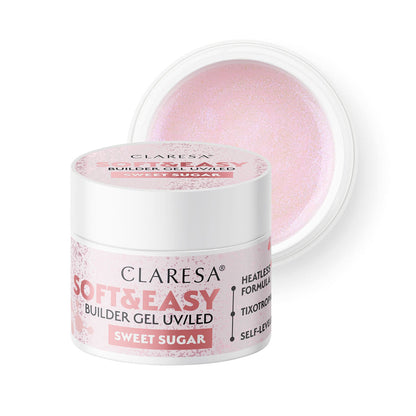 Claresa Soft & Easy Nail Building Builder Gel Sweet Sugar 45 g