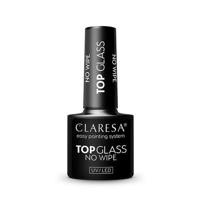 Claresa Top Glass UV/LED Gel Top Coat  Liquid Tempered Glass 5g