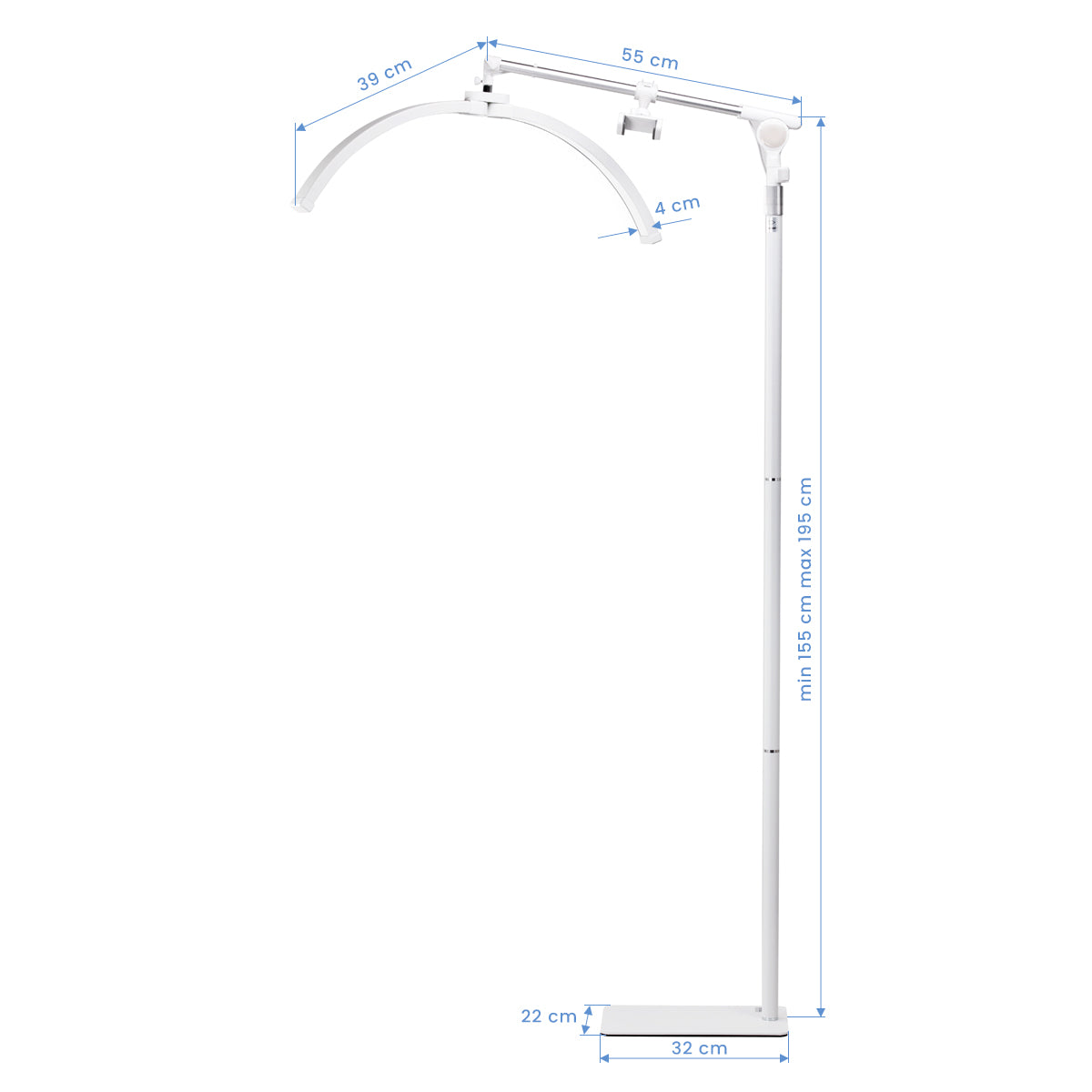 GLOW eyelash lamp FX07 white