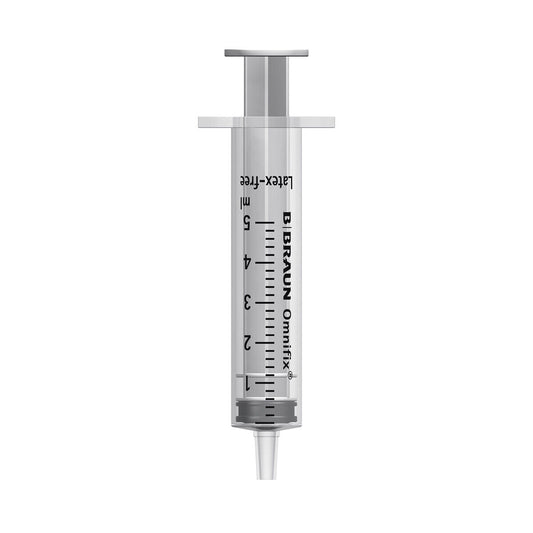 B. Braun Omnifix 3-part Luer Slip syringe 5ml 100pcs