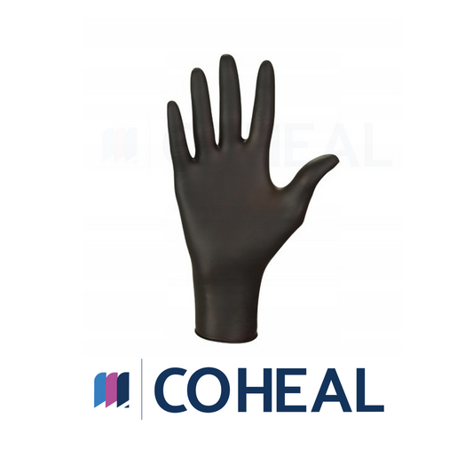 Black nitrile glove itano black from Coheal 