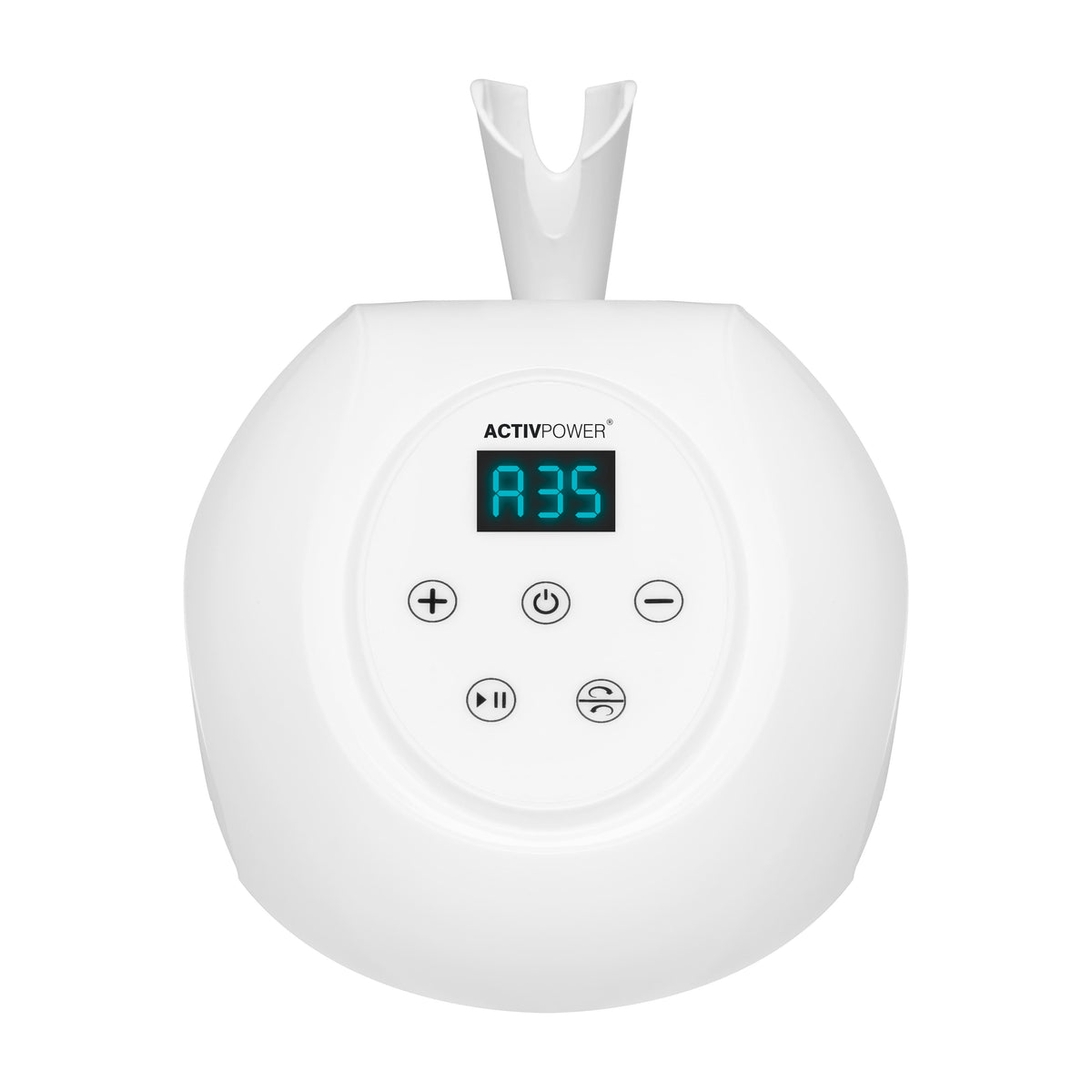 Activ Power N20 white nail drill machine with digital display and handpiece holder