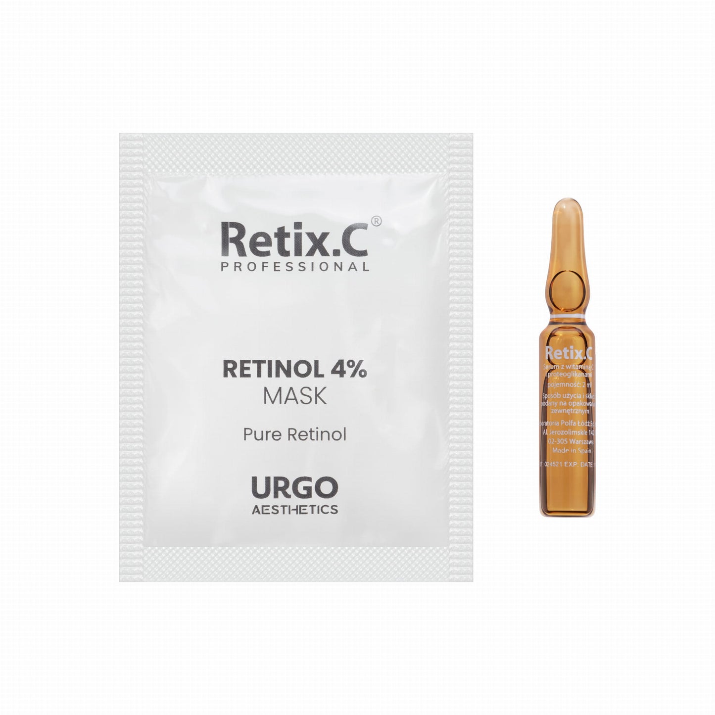 Retix C ® YELLOW PEEL 4% retinol+8% vit.C. 5 Sets/treatment