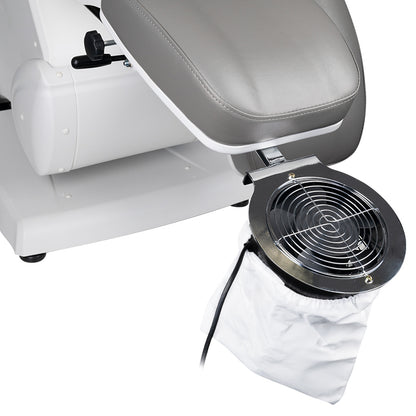 Azzurro F-18 pedicure dust extractor, 38W, chrome