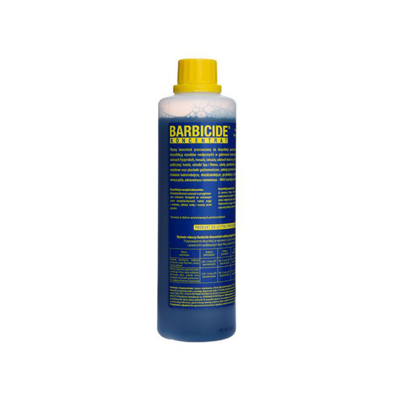 Barbicide disinfectant concentrate, 500 ml bottle