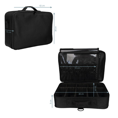 Champion Big Case carry case for nail drill and accessories with shoulder strap