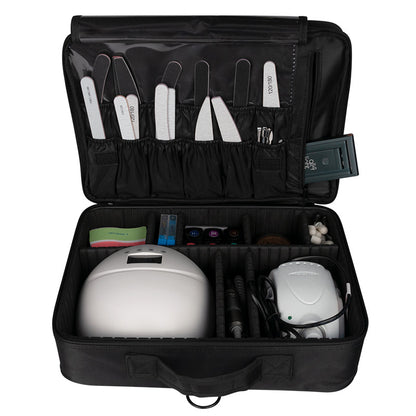 Champion Big Case carry case for nail drill and accessories with shoulder strap