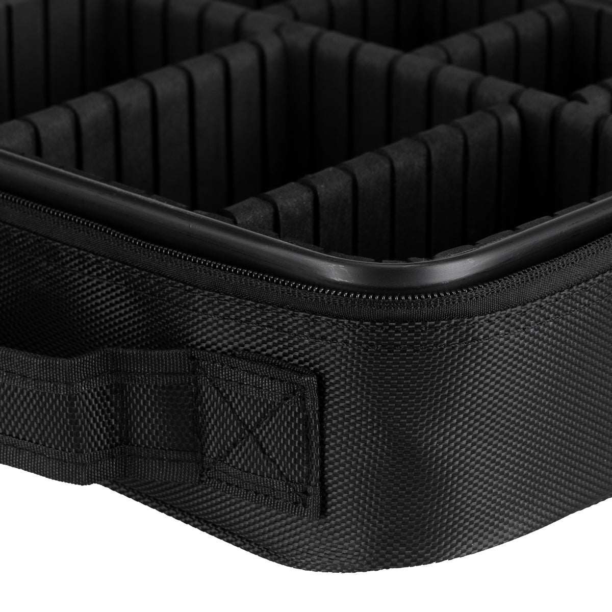 Champion Case carry case for nail drill and accessories with adjustable dividers