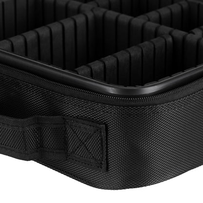 Champion Case carry case for nail drill and accessories with adjustable dividers