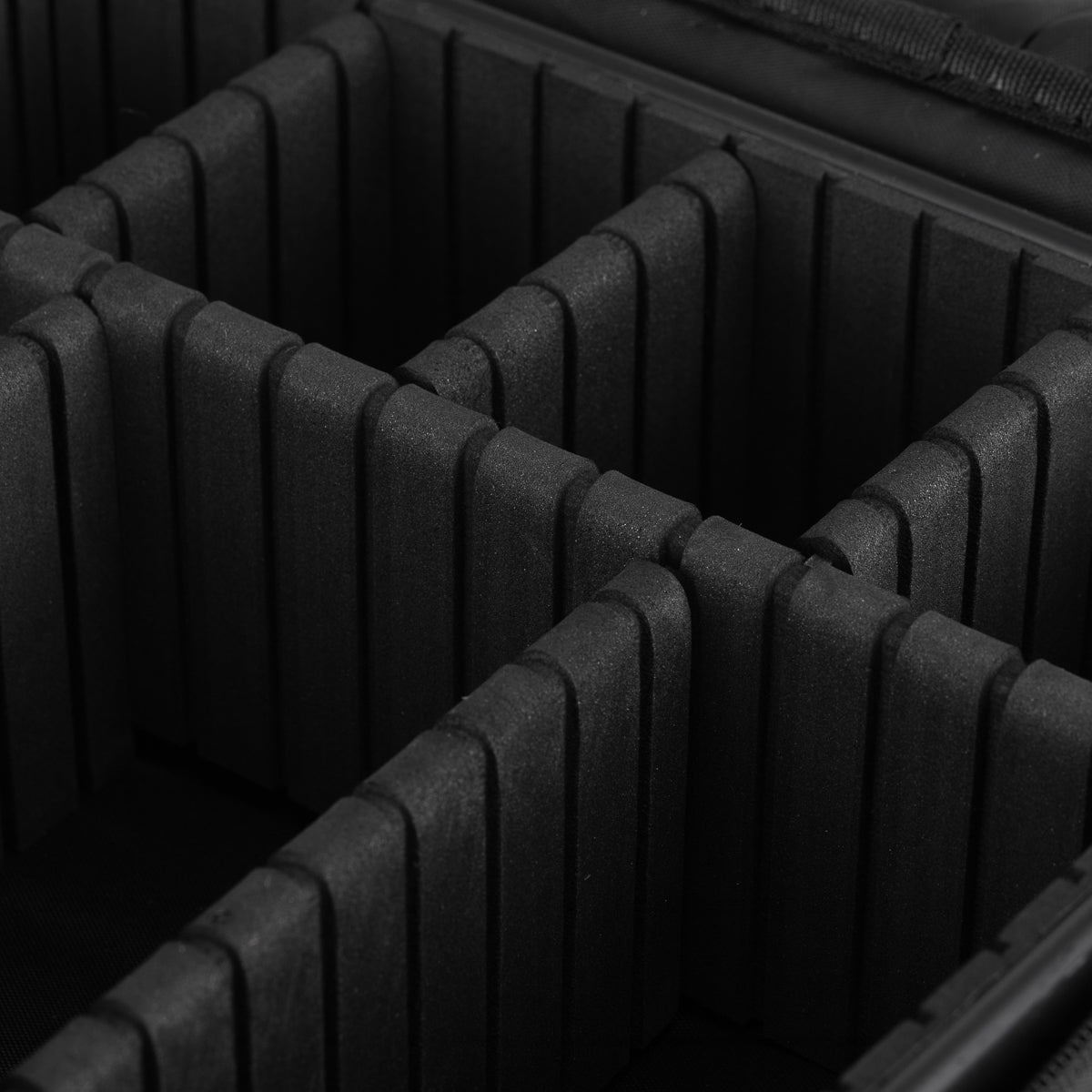 Champion Case carry case for nail drill and accessories with adjustable dividers