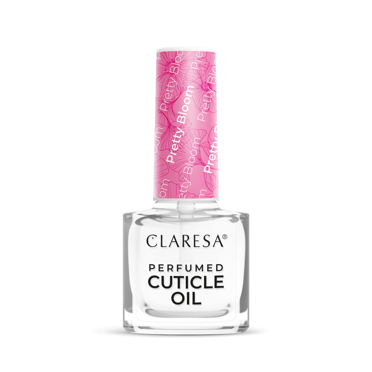 Claresa Pretty Bloom perfumed cuticle oil 5 ml bottle with brush applicator