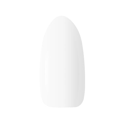 Nails finished with Claresa Soft & Easy Builder Gel Milky White