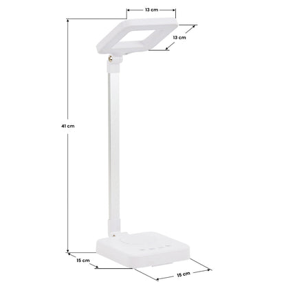 Elegante Square 804 LED desk lamp with packaging