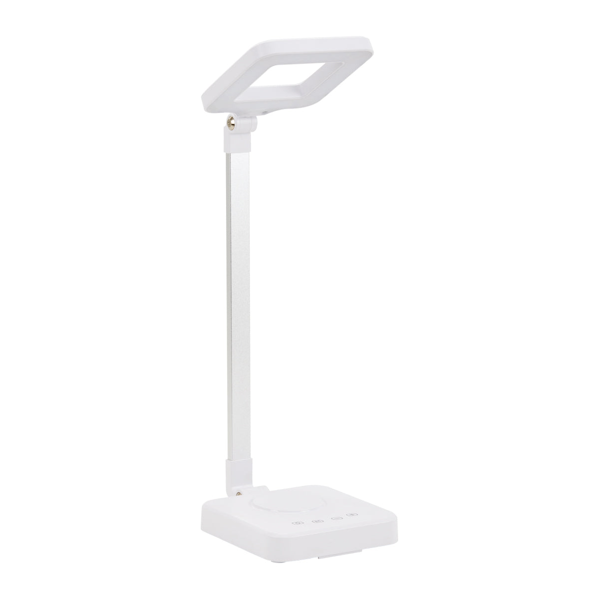 Elegante Square 804 LED desk lamp with square panel head