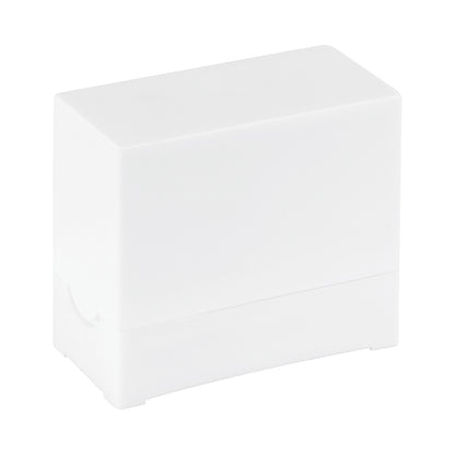 Exo closable plastic nail drill bit stand with lid, ten holes