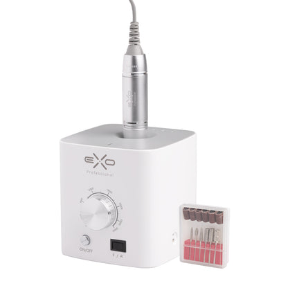 Exo Eko CX3 nail drill machine with lightweight handpiece and base