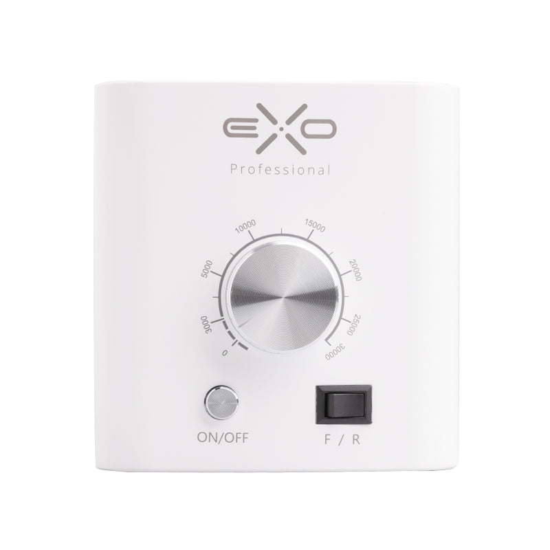Exo Eko CX3 nail drill machine with lightweight handpiece and base