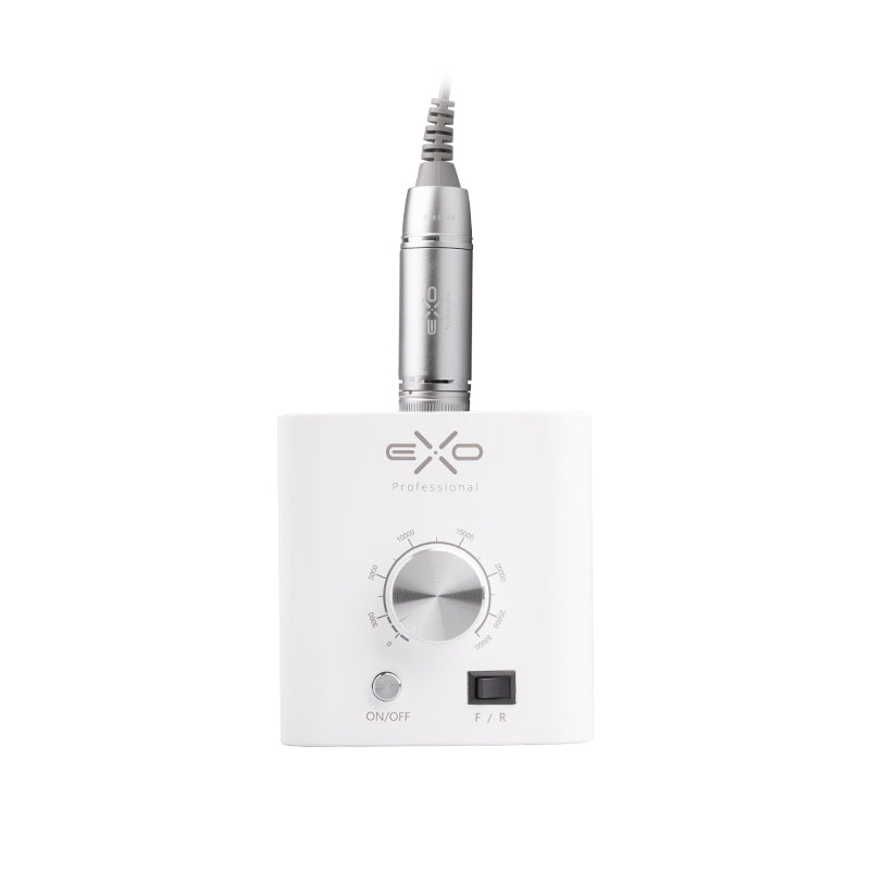 Exo Eko CX3 nail drill machine with lightweight handpiece and base