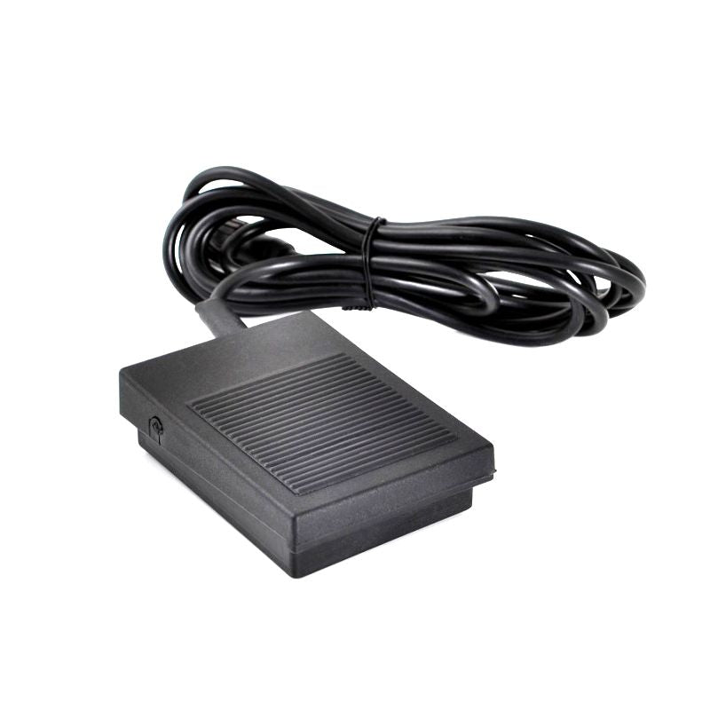 Exo on/off foot pedal for nail drill machines with dust extractor