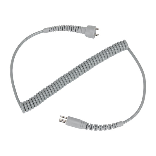 Exo coiled replacement handpiece cable for Silent SX7 nail drill, older version