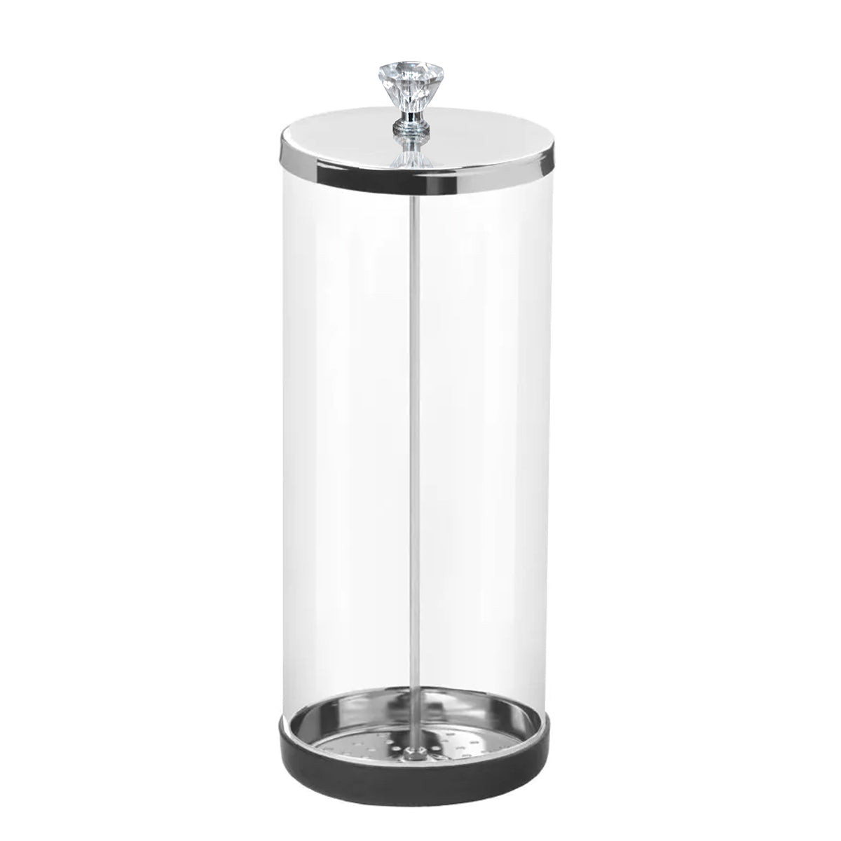 Glass instrument disinfection jar 1400 ml
