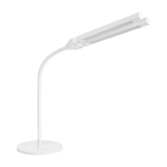 Glow 6020 desk lamp with DUAL twin-panel head