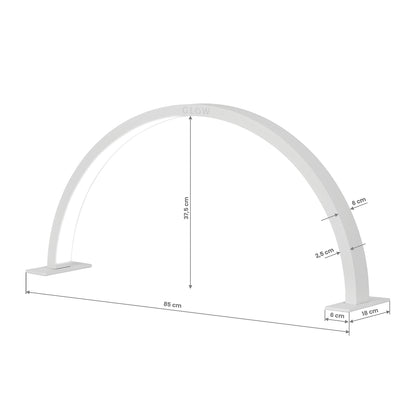 Glow Arche II manicure desk lamp with packaging