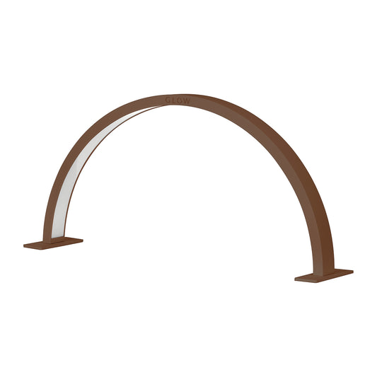 Glow Arche II lamp arched head showing the LED profile