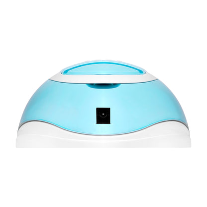 Glow F2 nail lamp side profile showing the hood shape