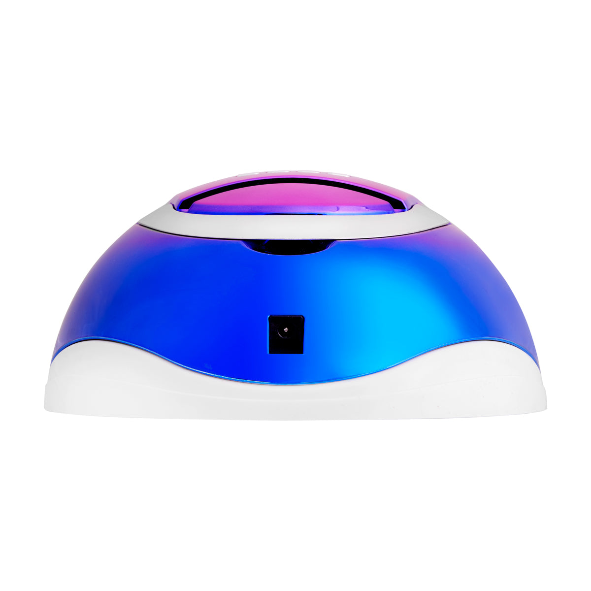 Glow F2 nail lamp side profile showing the hood shape