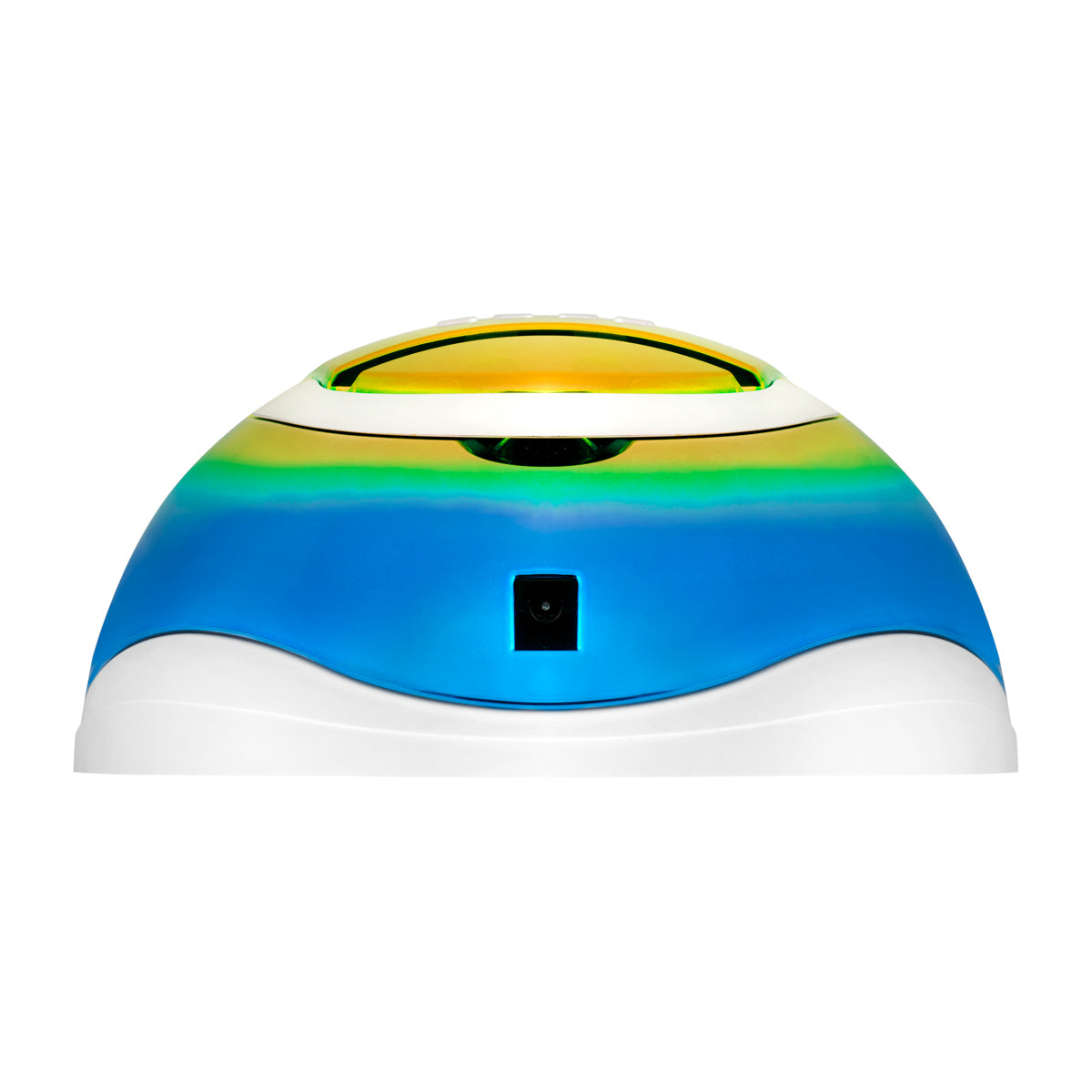 Glow F2 nail lamp side profile showing the hood shape