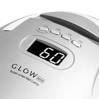 Glow F2 nail lamp timer display and controls