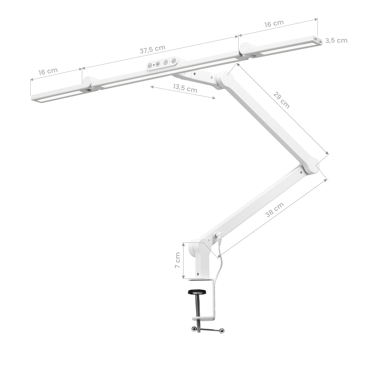 Glow L03 treatment desk lamp with packaging