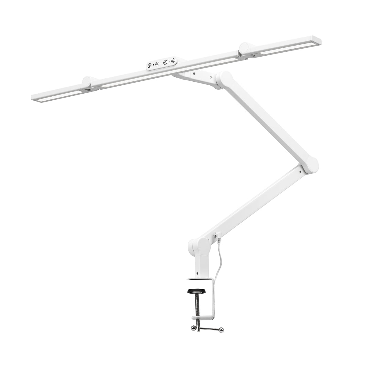 Glow L03 treatment desk lamp in white with adjustable head